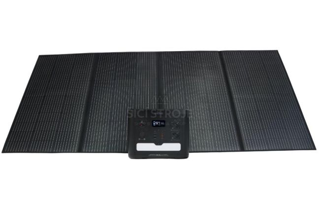 VIBE ALPHA 1500 LFP nabíjacia stanica a EPP 400 fotovoltaický panel