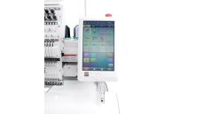 Priemyselný vyšívací stroj TEXI 1501 XL TS PREMIUM s čiapkovým rámčekom a stojan