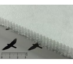 Výplňový vložkový materiál Flexoterm H 300 g/m2, šírka 160 cm
