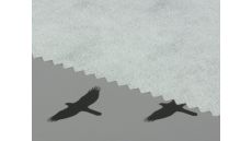 Strihací vlizelín + prižehľovacia vrstva Novopast biely 40+18 g/m2, šírka 90 cm