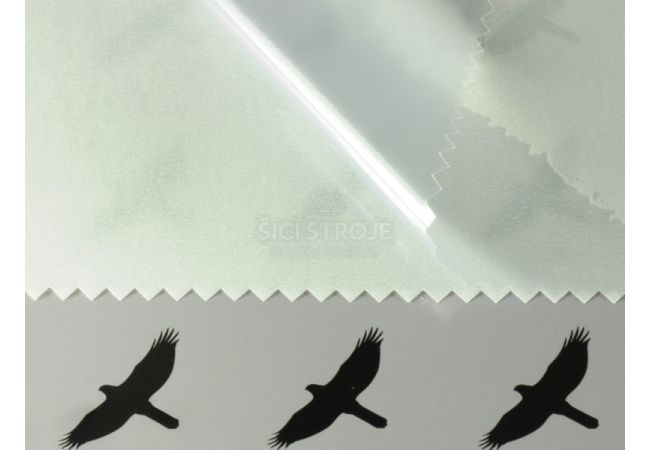 Permanentne lepiaca fólia PHS 75 g/m2, šírka 100 cm