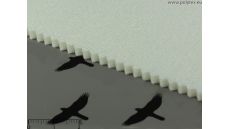 Penovitý výplňový materiál Style Vil biely 220 g/m2, šírka 72 cm