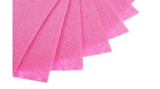 Filc na vyšívanie, látková plsť, hárok 20 x 30 cm, 1 ks - P010 ružová