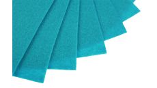 Filc na vyšívanie, látková plsť, hárok 20 x 30 cm, 1 ks - P060 mora