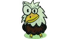 Výšivka vtáčik 10