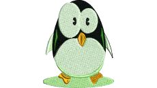 Výšivka vtáčik 11