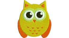 Výšivka vtáčik 19