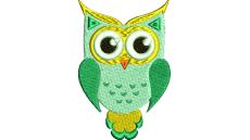 Výšivka vtáčik 20