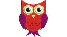 Výšivka vtáčik 30