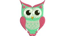 Výšivka vtáčik 33