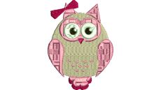 Výšivka vtáčik 34