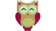 Výšivka vtáčik 35