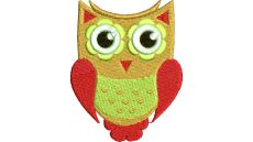 Výšivka vtáčik 39