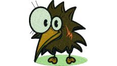 Výšivka vtáčik 4