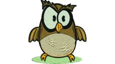 Výšivka vtáčik 7