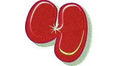 Výšivka číslica 4 - variant 2