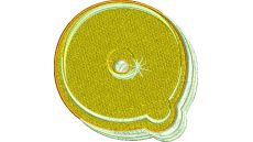 Výšivka písmeno Q - variant 2