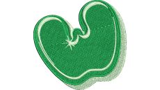 Výšivka písmeno W - variant 2