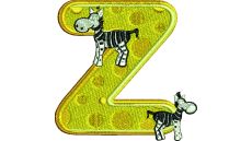 Výšivka písmeno Z - variant 1