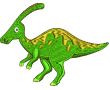 Výšivka dinosaurus 1