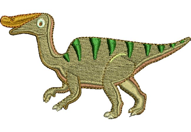 Výšivka dinosaurus 10