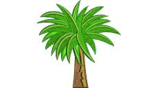 Výšivka rastlina 1