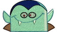 Výšivka príšerka 14