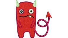 Výšivka príšerka 4