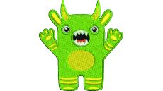 Výšivka príšerka 5