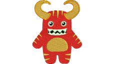 Výšivka príšerka 9