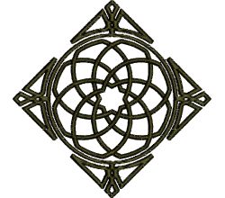 Výšivka ornament 68