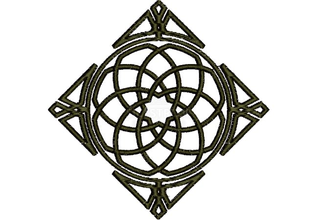 Výšivka ornament 68