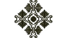 Výšivka ornament 91