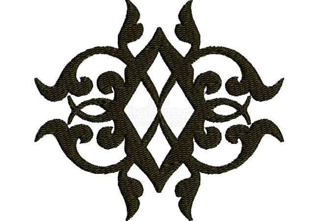 Výšivka ornament 96
