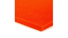 Penovka silikónová na žehlenie, poťah ELASTIC MICRO 5MM ORANGE 150