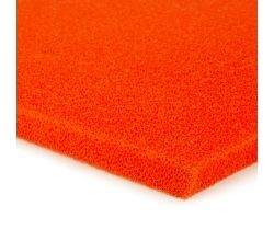 Penovka silikónová na žehlenie, poťah ELASTIC MICRO 10MM ORANGE 150