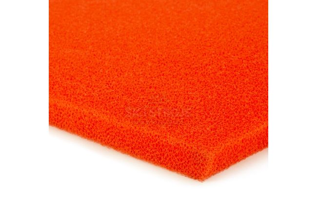 Penovka silikónová na žehlenie, poťah ELASTIC MICRO 5MM ORANGE 150