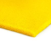 Penovka silikónová na žehlenie, poťah ELASTIC SOFT 6MM YELLOW 150