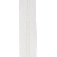 Nekonečný zips špirálový 3 mm - biela