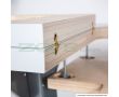 Priemyselný šijací stroj 4-nitný overlock Zoje B9500-13-10 SET