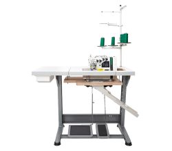 Priemyselný šijací stroj 4-nitný overlock Zoje B9500-13-10 SET