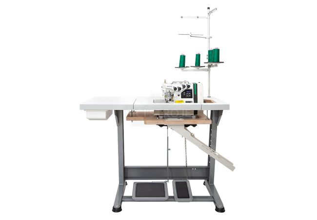 Priemyselný šijací stroj 4-nitný overlock Zoje B9500-13-10 SET