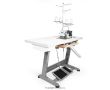 Priemyselný šijací stroj 4-nitný overlock Zoje B9500-181-10 SET, zaťahovanie retiazky