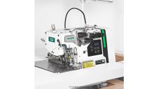 Priemyselný šijací stroj 4-nitný overlock Zoje B9500-181-10 SET, zaťahovanie retiazky
