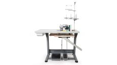 Priemyselný šijací stroj 5-nitný overlock Zoje B9500-38-02 SET