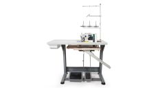 Priemyselný šijací stroj 5-nitný overlock Zoje B9500-86-02 SET