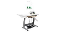 Priemyselný šijací stroj 5-nitný overlock Zoje B9500-86-02 SET
