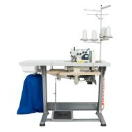 Priemyselný šijací stroj 5-nitný overlock Zoje B9500T-38-PD3-02 SET