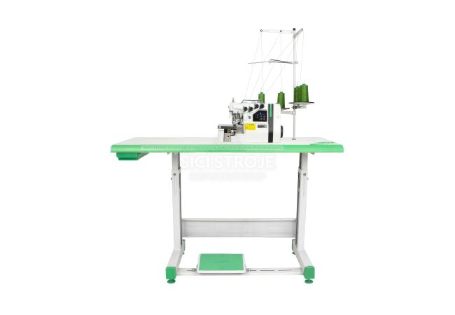 Priemyselný šijací stroj 4-nitný overlock Zoje B9500-13-10 Z SET