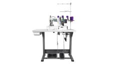 Priemyselný šijací stroj 3-ihlový coverlock - interlock Zoje C5000-356-02 SET + TZ 90000476